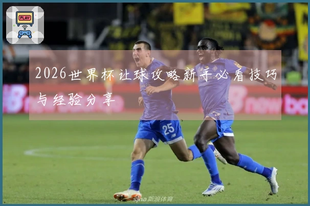 2026世界杯让球攻略新手必看技巧与经验分享