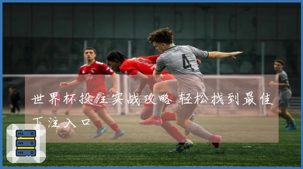 世界杯投注实战攻略 轻松找到最佳下注入口